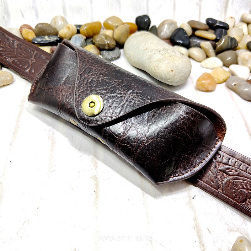 Blongk Glasses Case Waist Bag  - Leatherwork Belt recension och pris