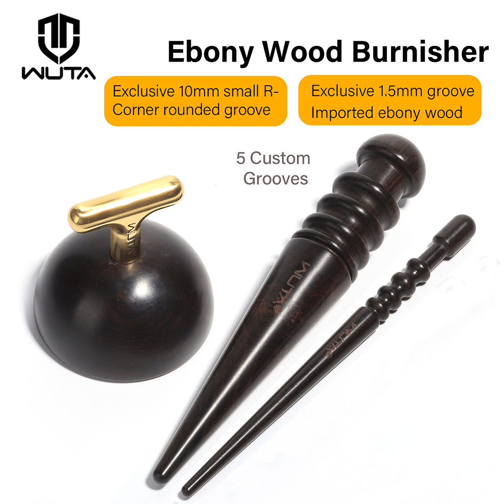 WUTA 1PC Pro Leather Edge Burn - Rivet Setter Tool recension och pris