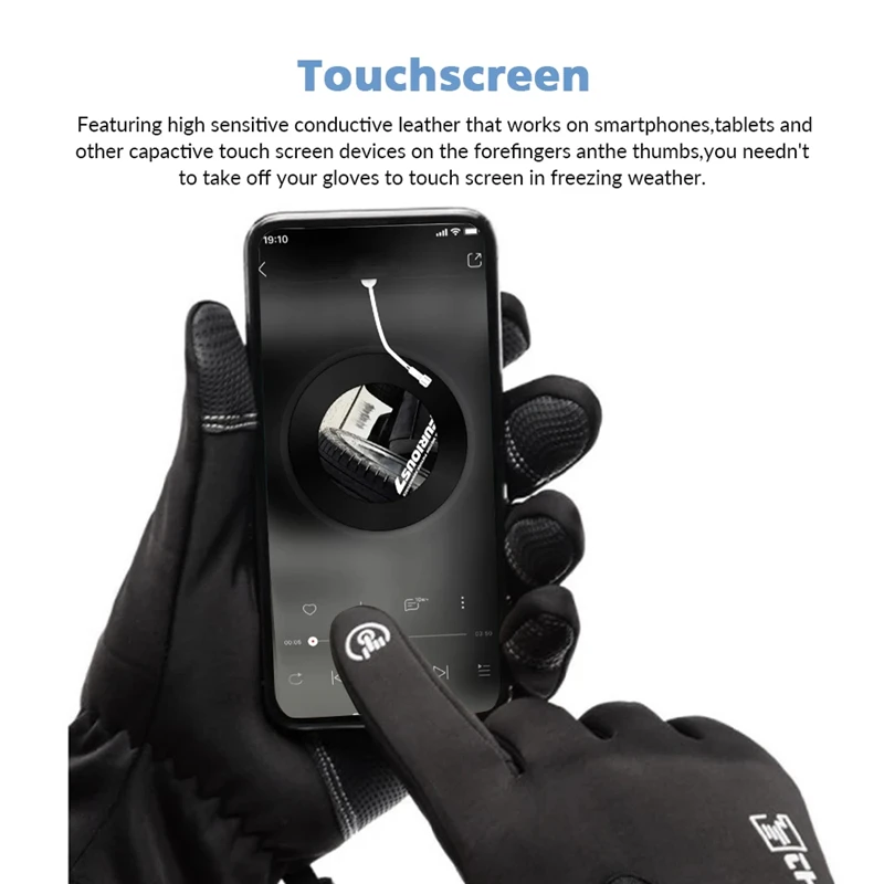 Winter Gloves -40 ℃ Waterproof - Leather Work Winter Gloves recension och pris
