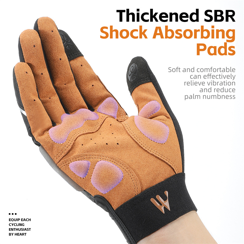 WEST BIKING Autumn Winter Men' - Leather Work Winter Gloves recension och pris